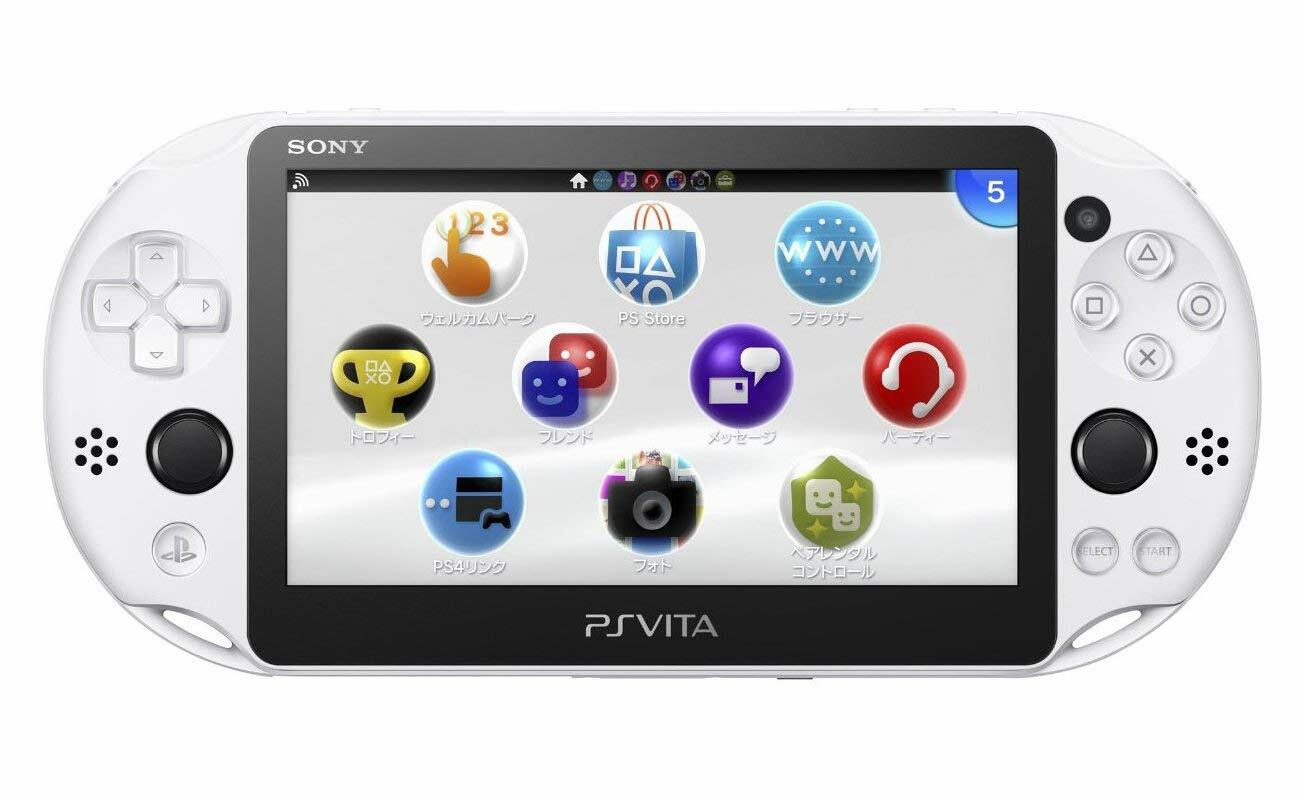 USED PS Playstation vita Wi-Fi model GLACIER WHITE PCH-2000 ZA22 only console