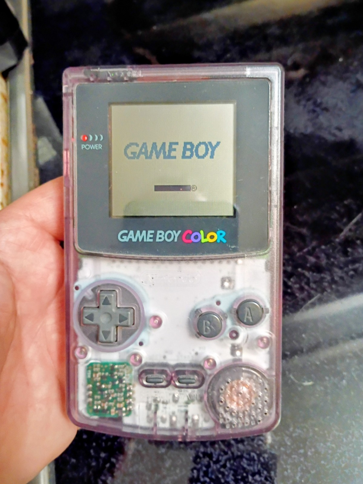 Nintendo Game Boy Color Handheld System – Atomic Purple CGB-001GBC