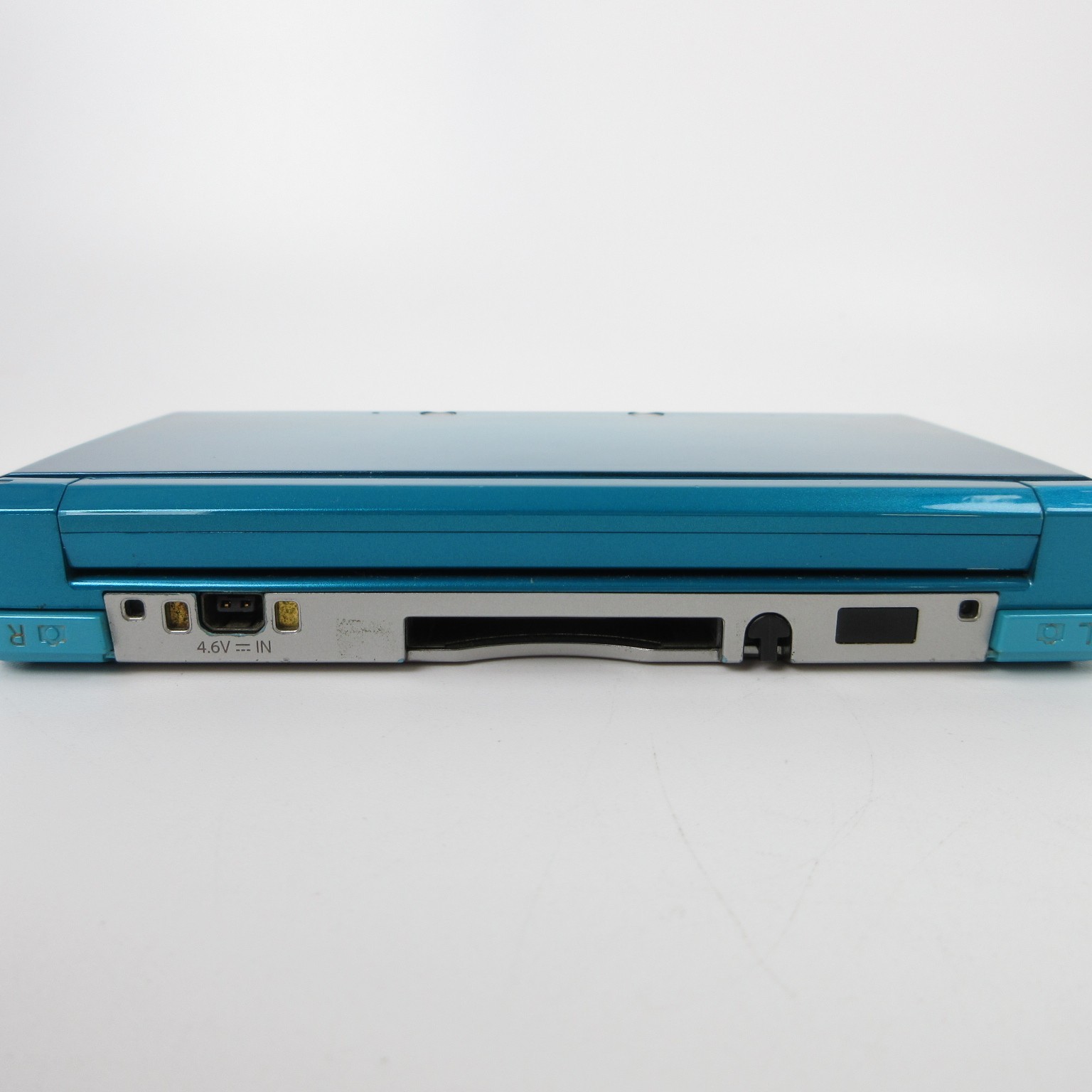 【Very Good】Nintendo 3DS Aqua Blue Console ONLY Japanese Edition #ReRe0525/01