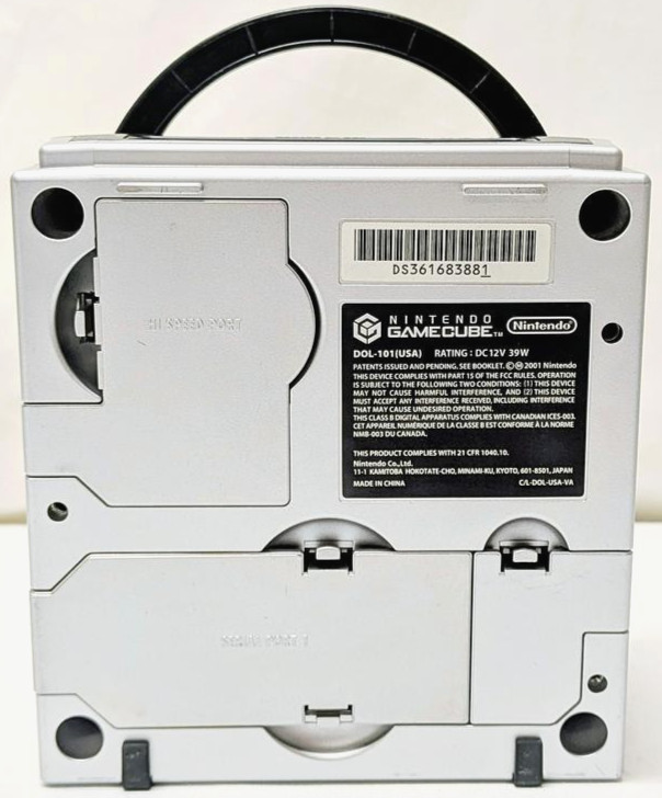 Nintendo GameCube POKEMON XD GALE OF DARKNESS Silver DOL-101 Console System NGC
