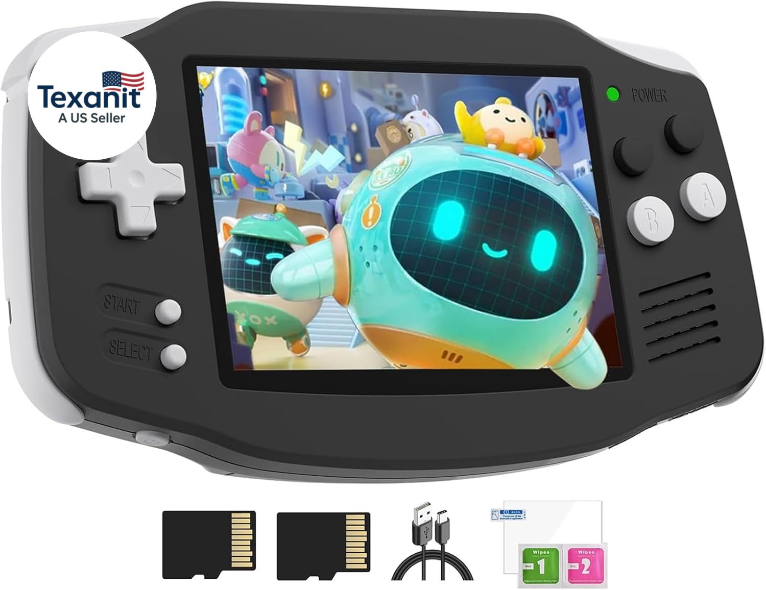 Anbenric RG34XX Retro Handheld Game Console Linux OS 3.4 Inch IPS 720*480 Screen