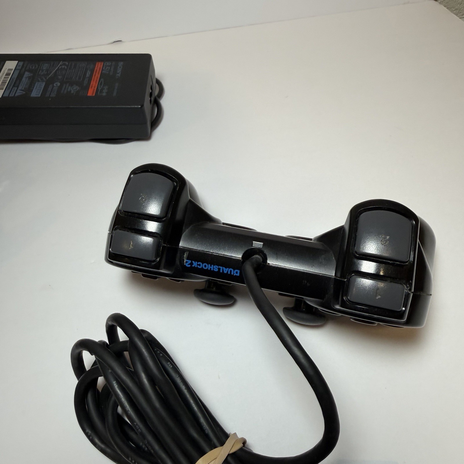 Sony PlayStation 2 Slim PS2 Console SCPH-75001 Black W/ Cords & Controller