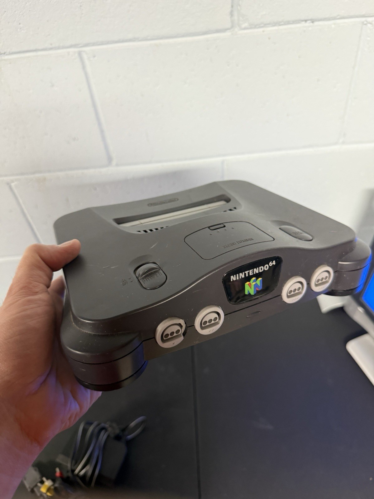 Nintendo 64 N64 Console Bundle 3 Controllers 6 Games *All Tested Working*