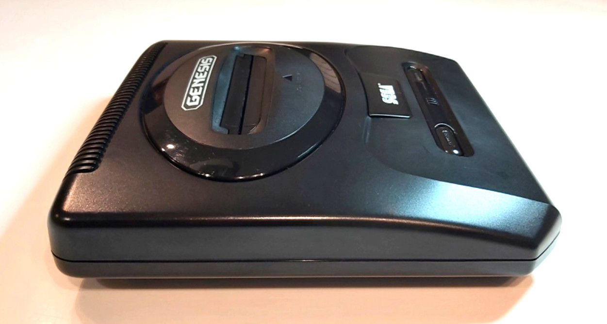 Sega Genesis Model 2 MK-1631 VA3 Replacement Console Cleaned & Tested Bad Reset