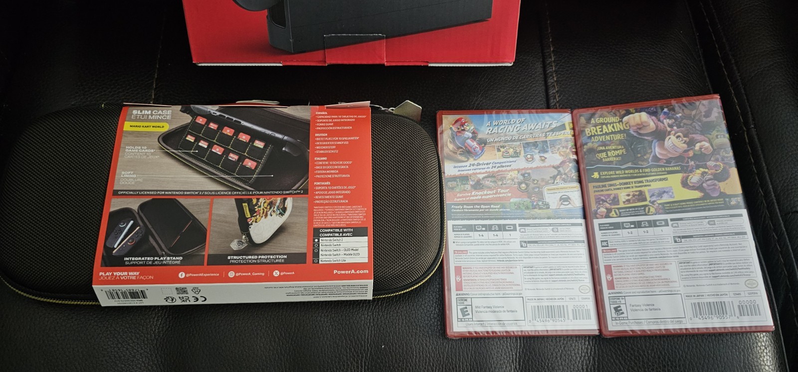 Nintendo Switch 2 Bundle! Mario Kart Donkey Kong Charger Controller