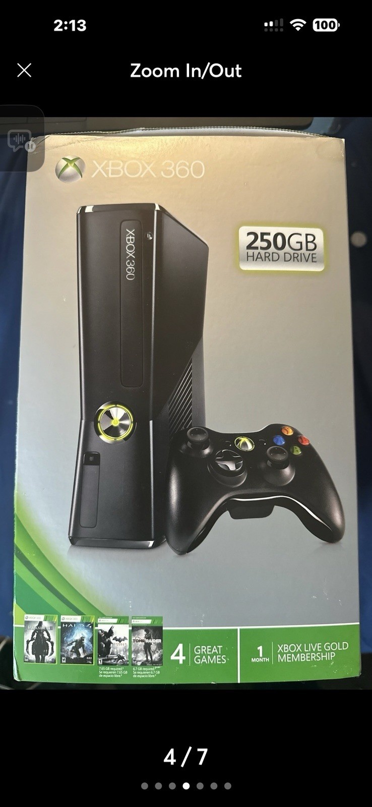 Brand new SEALED!!! Xbox 360 Launch Edition 250GB Glossy Black Console RKH-00041