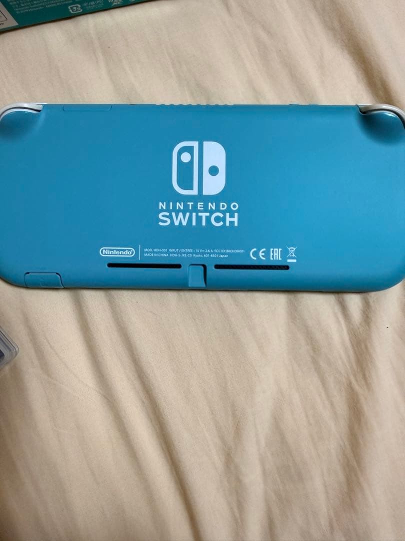 Nintendo Switch Lite console turquoise blue Pokemon ZA