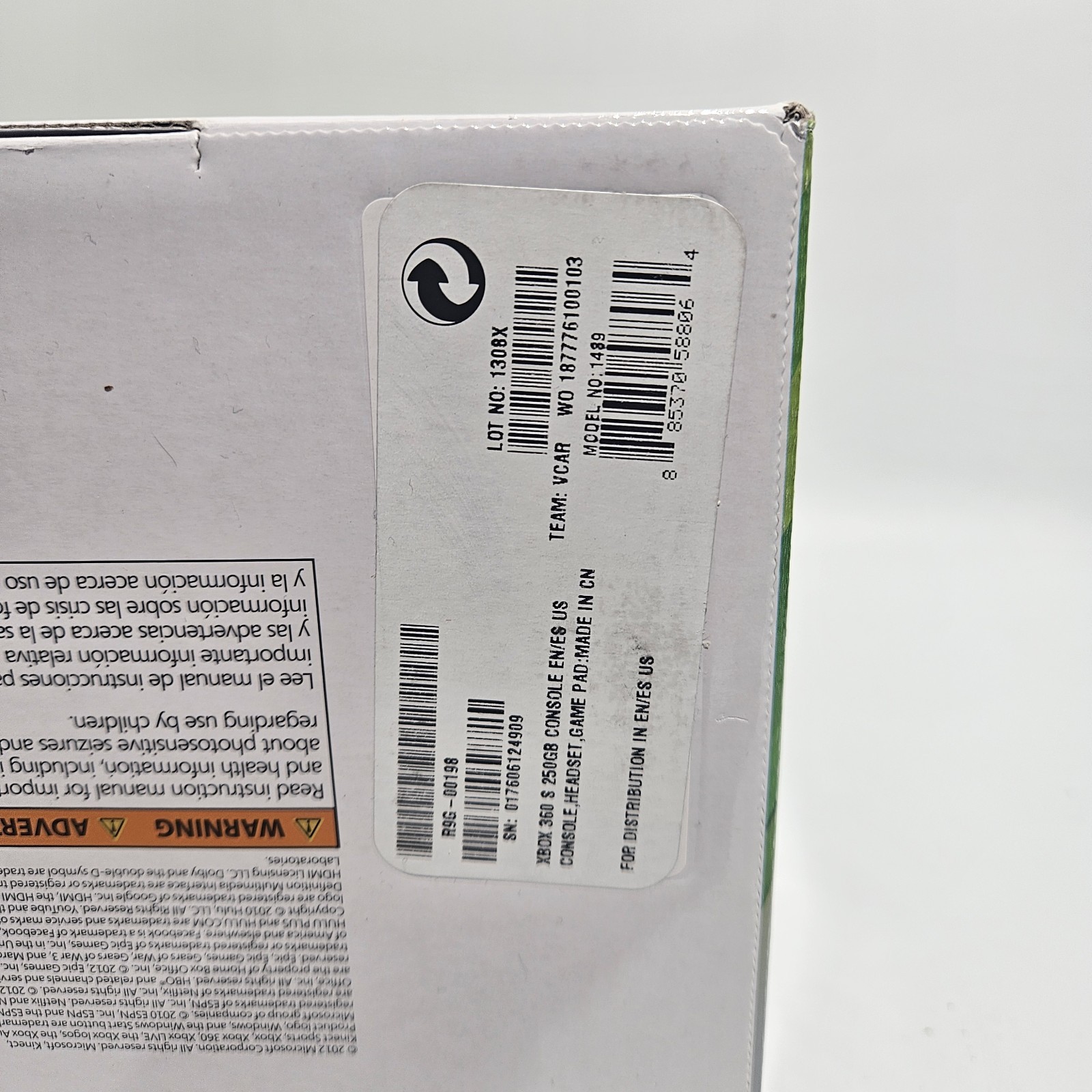 Microsoft Xbox 360 Slim S 250GB Console System Brand NEW Factory Sealed In Box