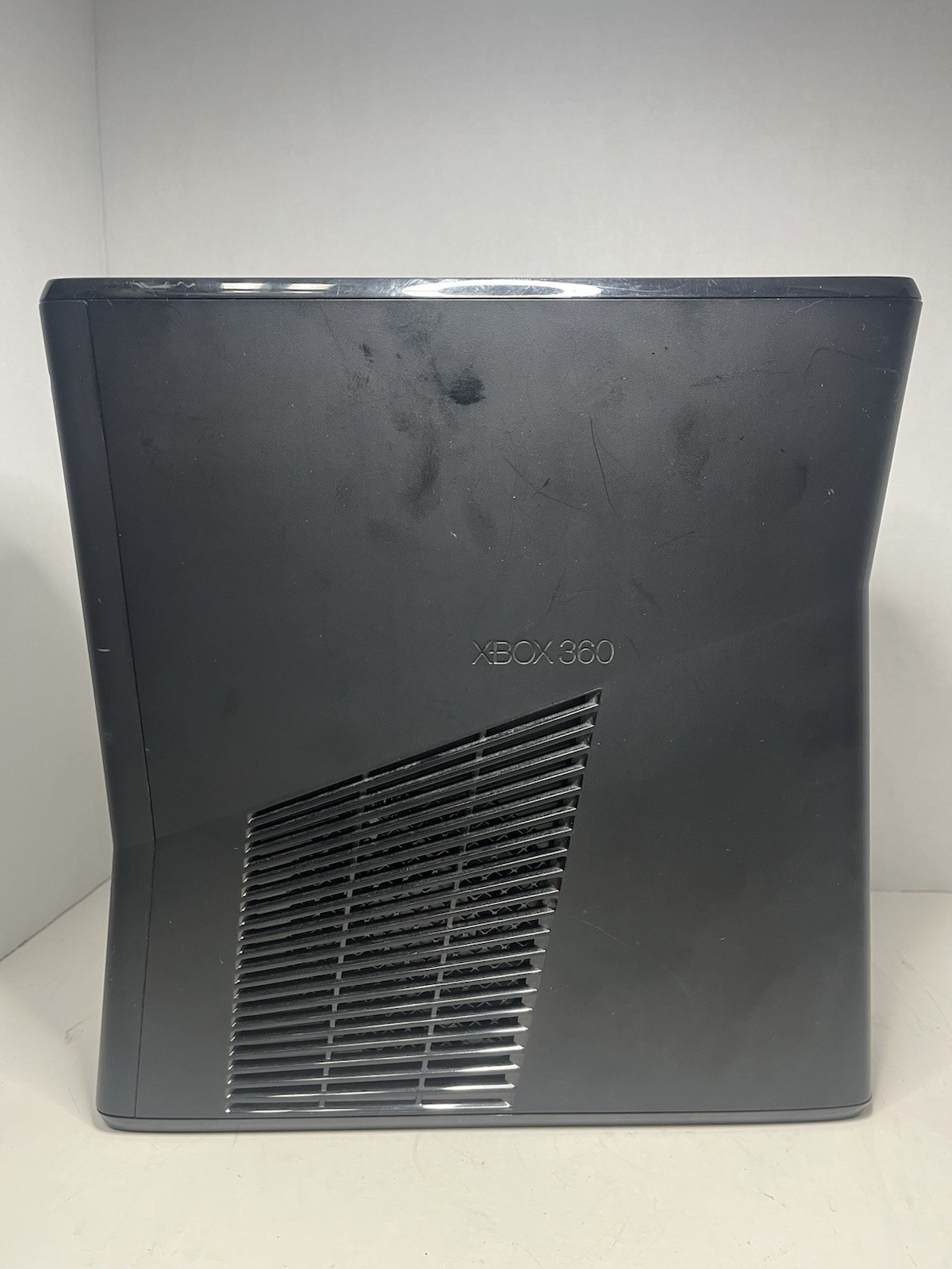 Microsoft Xbox 360 S Slim Black Console Model 1439 220GB + Power Supply – Tested