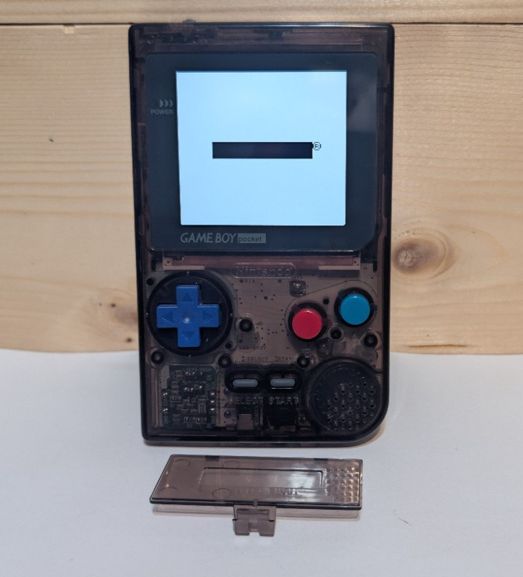 Nintendo Gameboy Pocket IPS Clear Black Laminated Screen