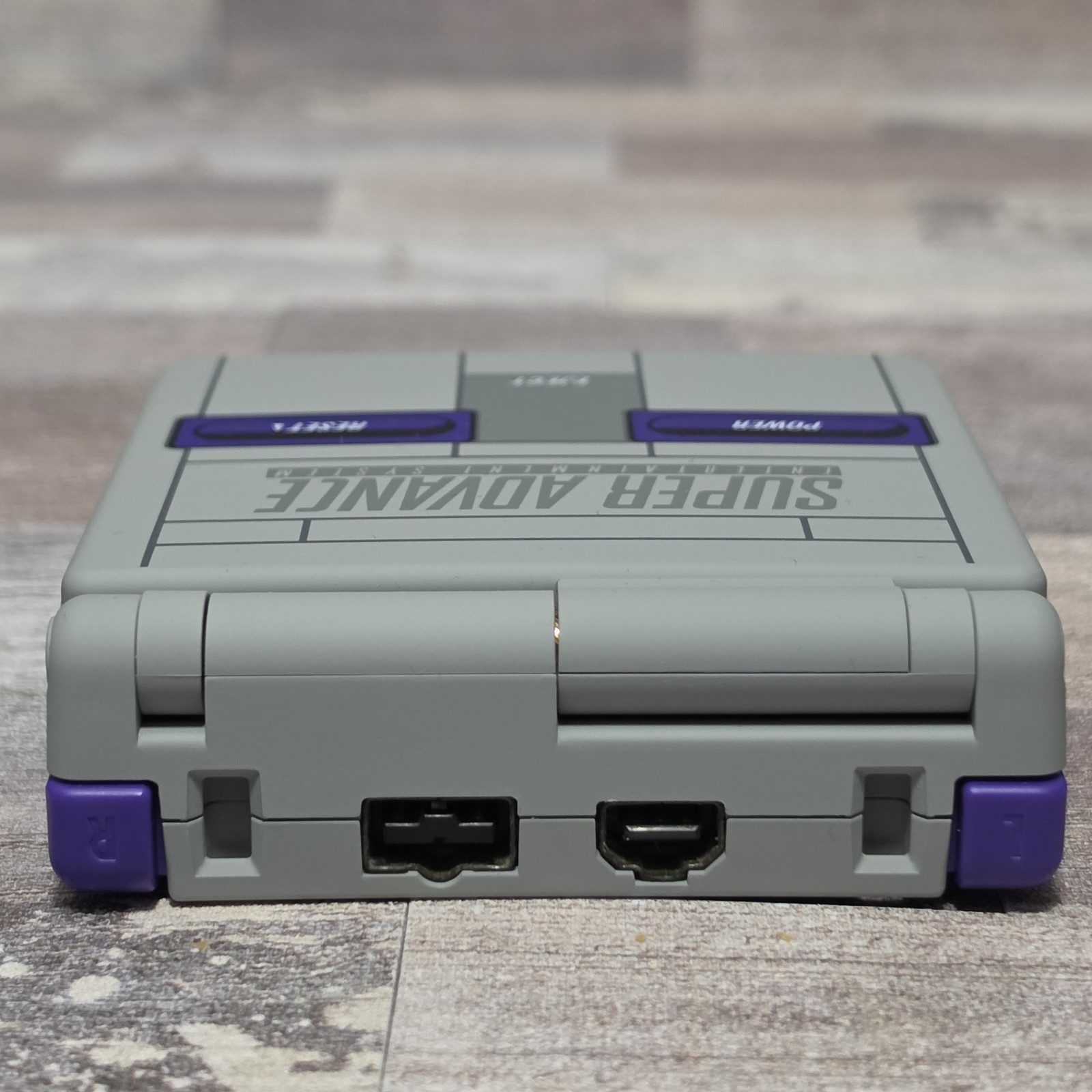 GameBoy Advance SP IPS Charger Included – Custom Shell New Build SNES