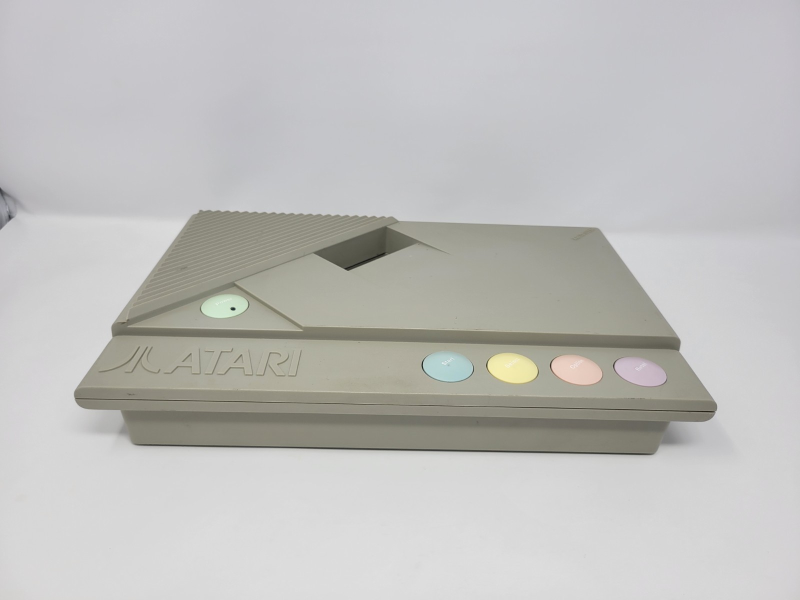 Atari XE System Console + Light Phaser + 2 Games + Manuals Untested Free US Ship