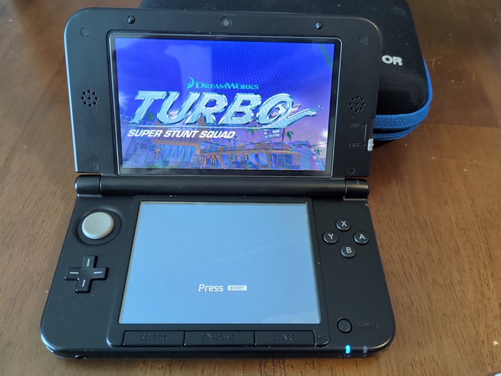 Nintendo 3DS XL LL Metallic Black Console W/ Case, Games, 16GB SD Card