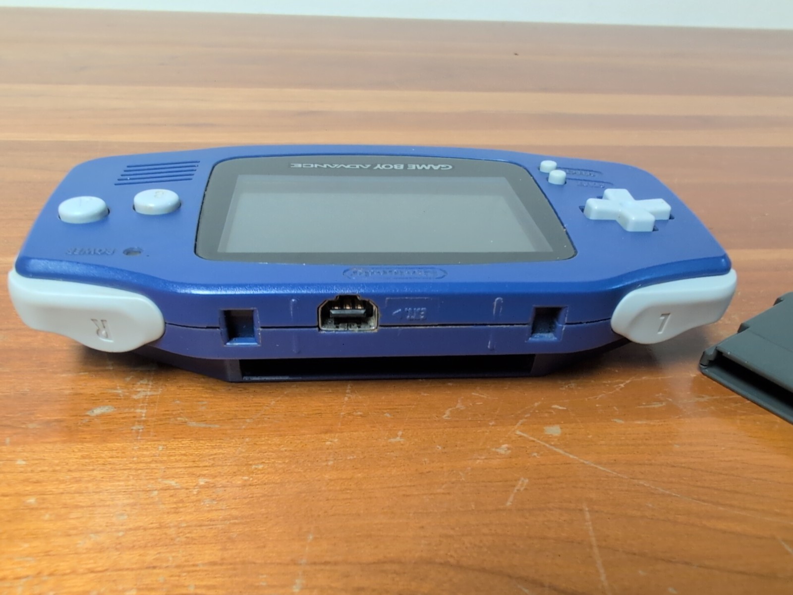 Nintendo Game Boy Advance Handheld System GBA Indigo Tested F-14 Cartridge Game