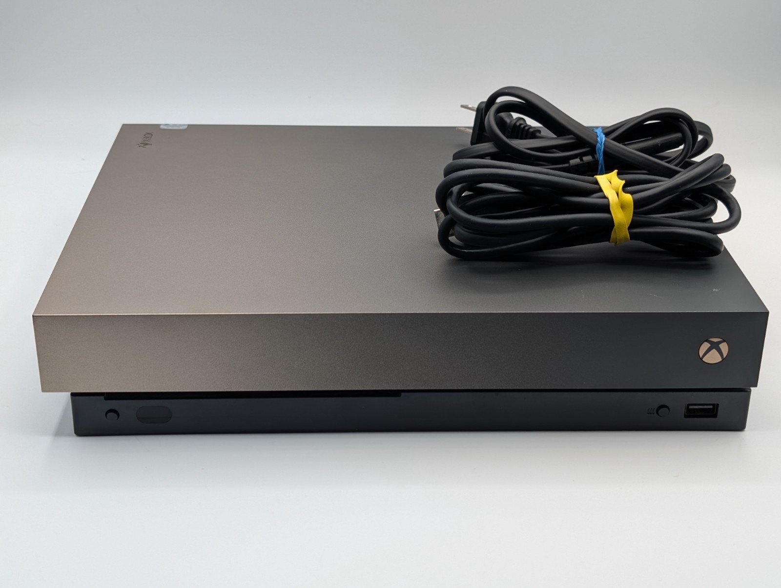 Microsoft Xbox One X 1TB Console Gold Rush Limited Edition Grey Matte Model 1787