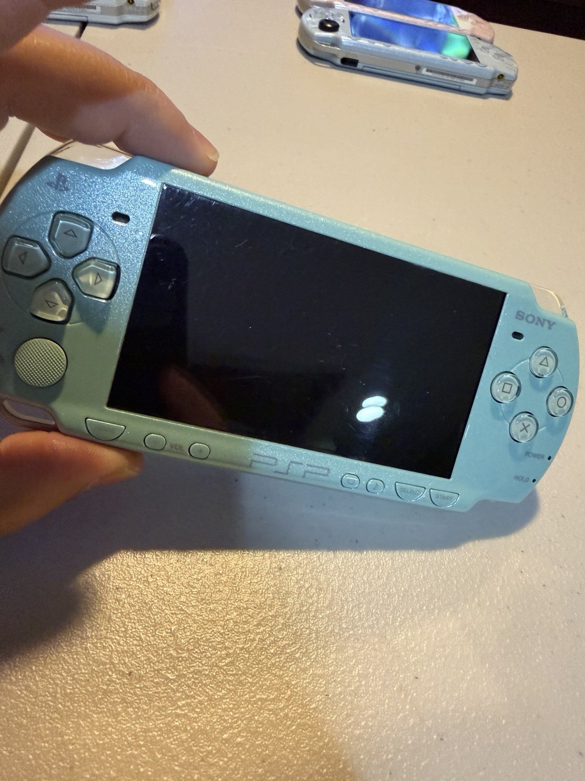 Japanese PlayStation PSP 2000 System Working Teal Us Seller C