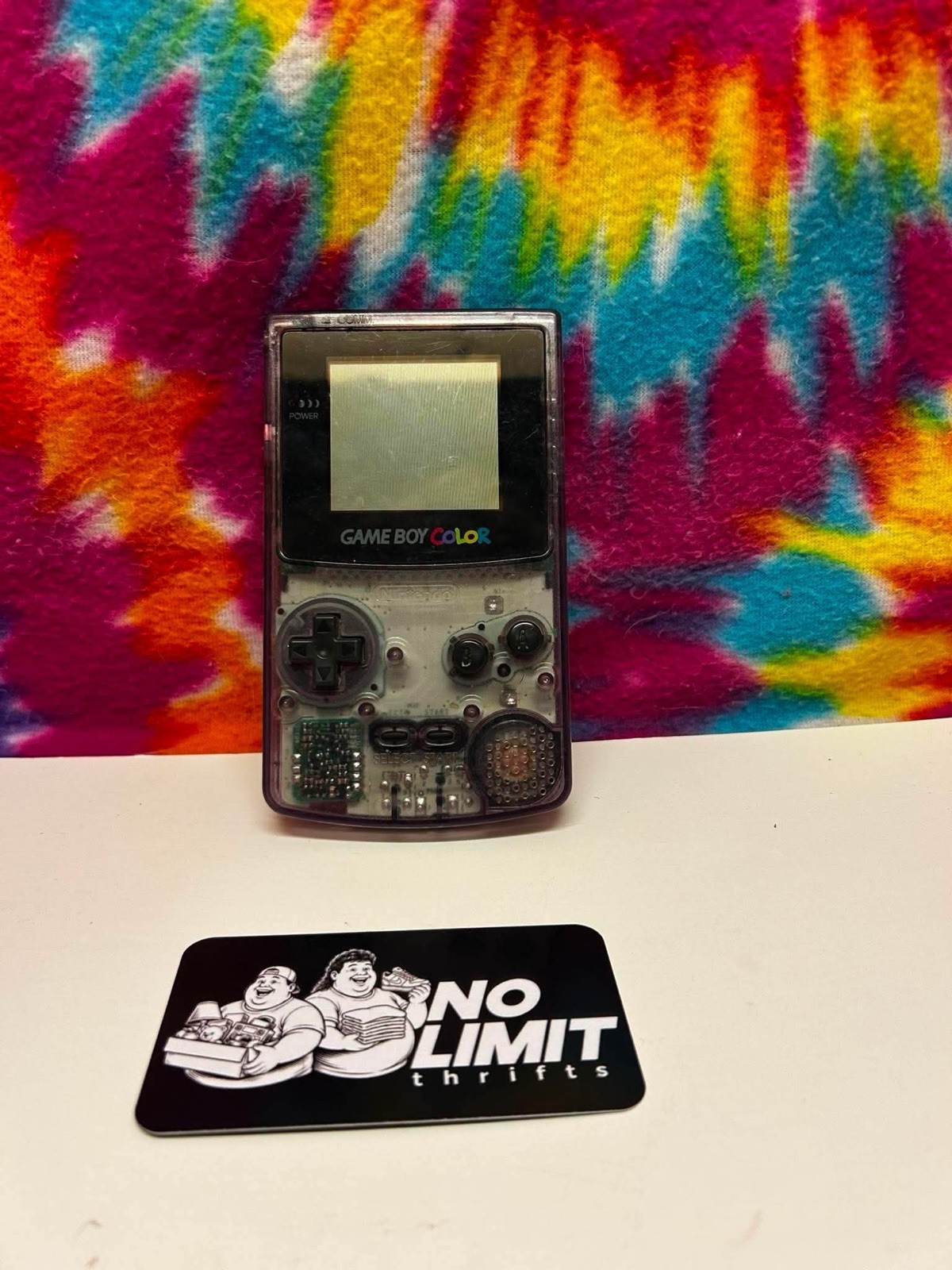 Nintendo Game Boy Color Handheld System – Atomic Purple (Tested) NO GAME!