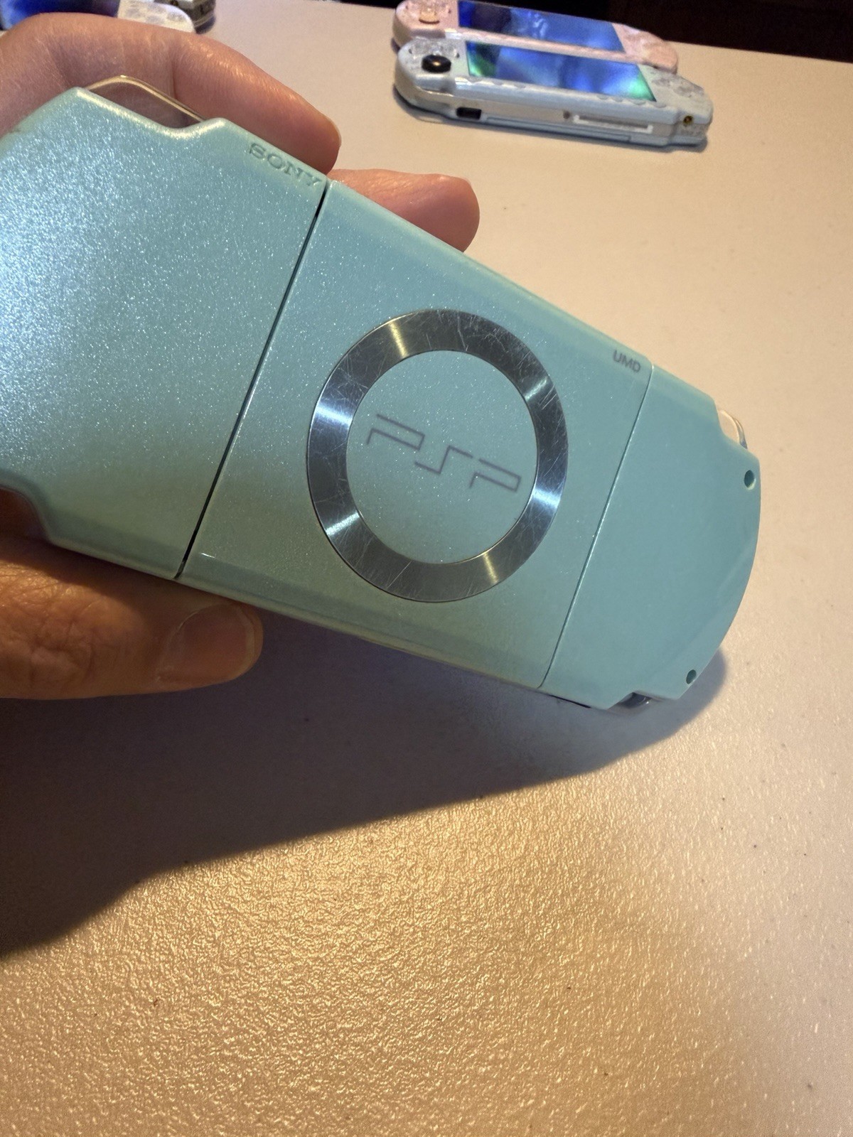 Japanese PlayStation PSP 2000 System Working Teal Us Seller C