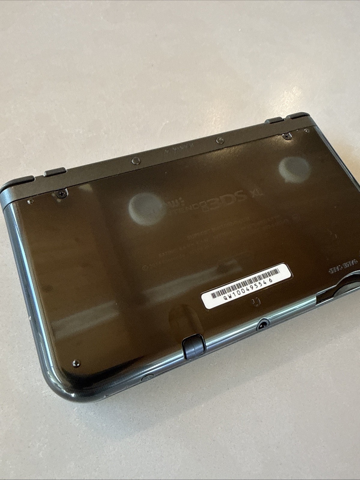 *New* Nintendo 3DS XL Gray Black Console w/ Charger US Version w/ Game + SD