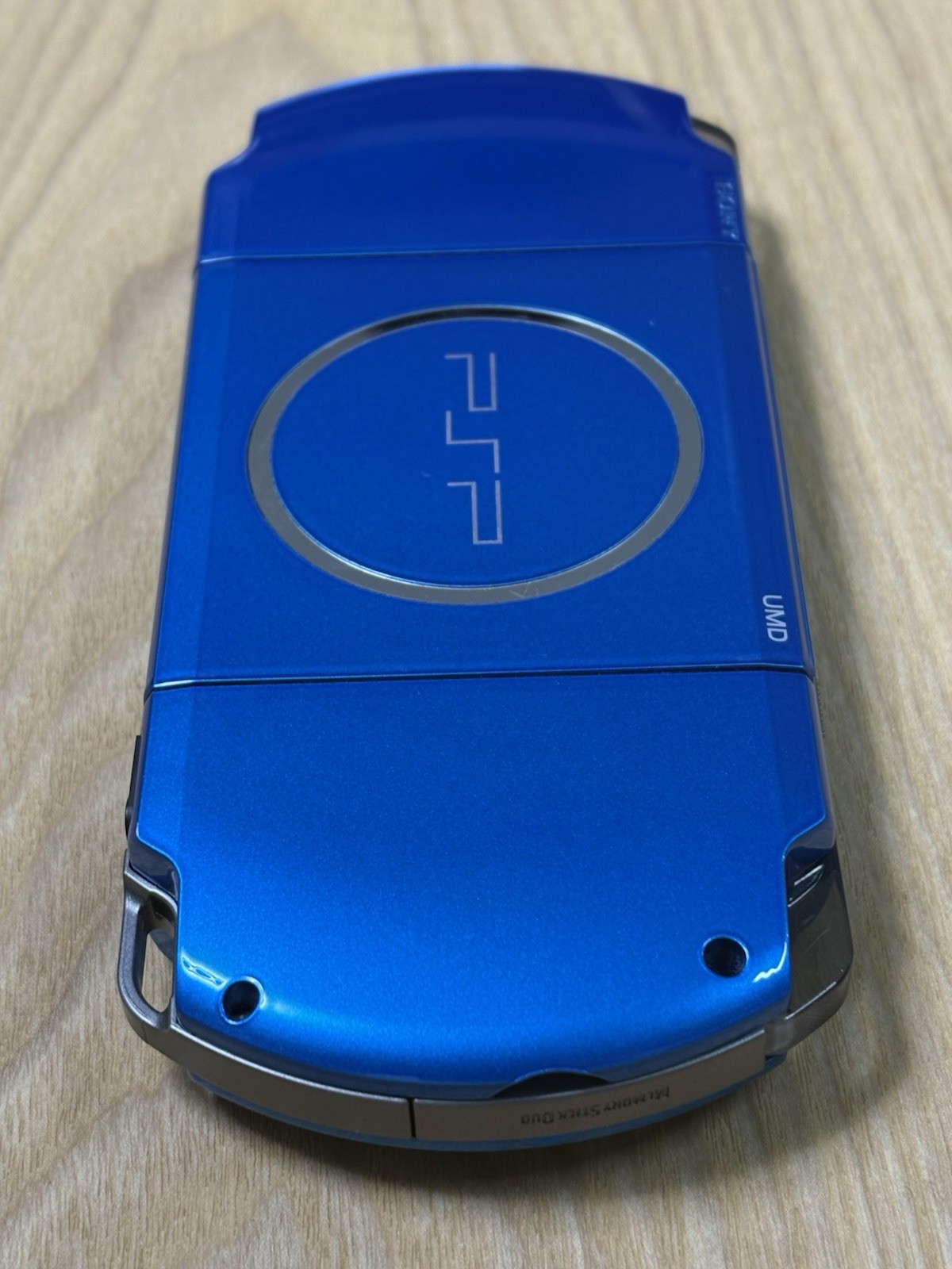 Sony PSP 3000 Vibrant Blue Console Only Tested Working Japanese Ver