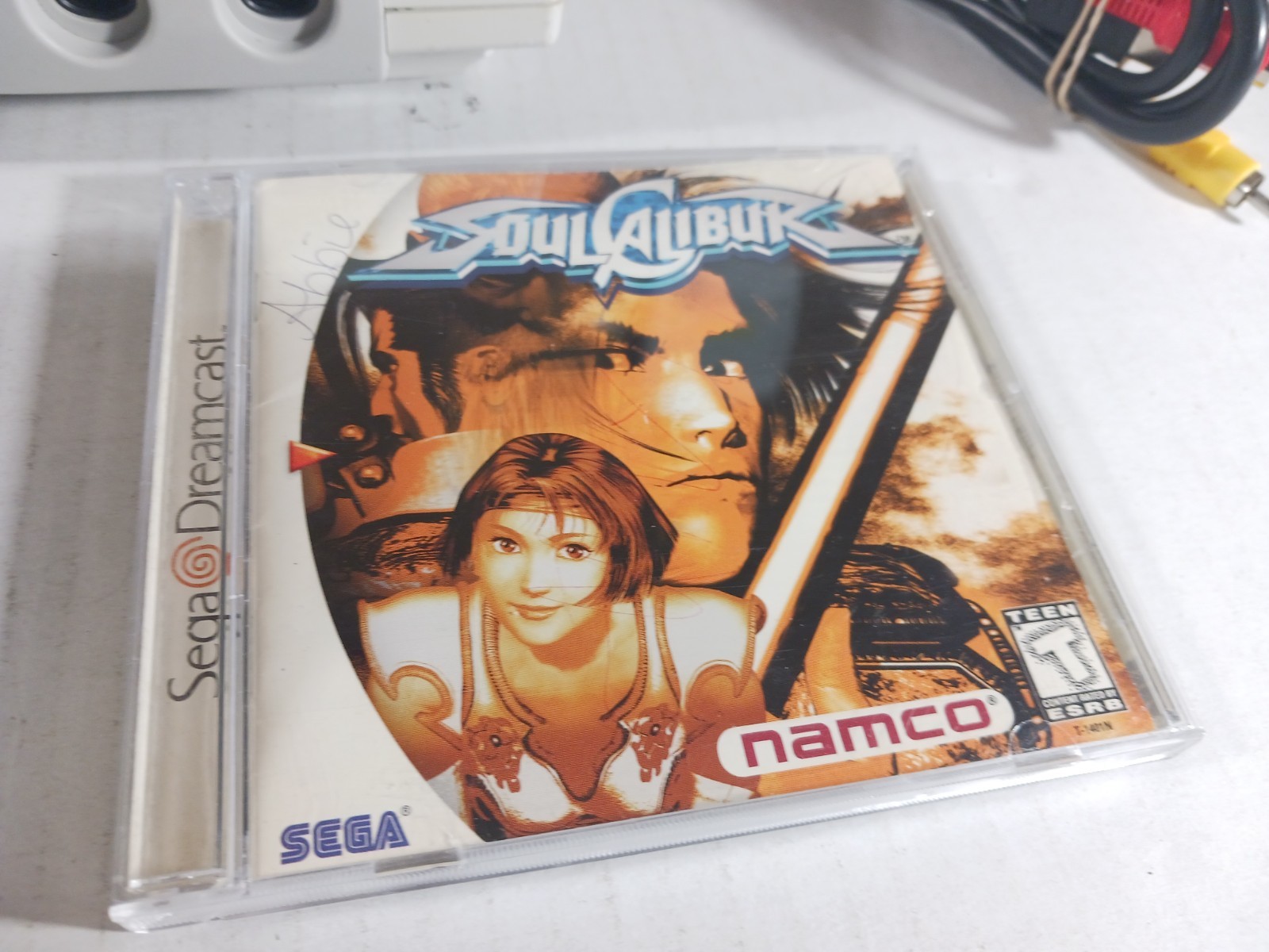 SEGA Dreamcast Console Bundle Soul Calibur VMU Tested OEM Controller Soulcalibur