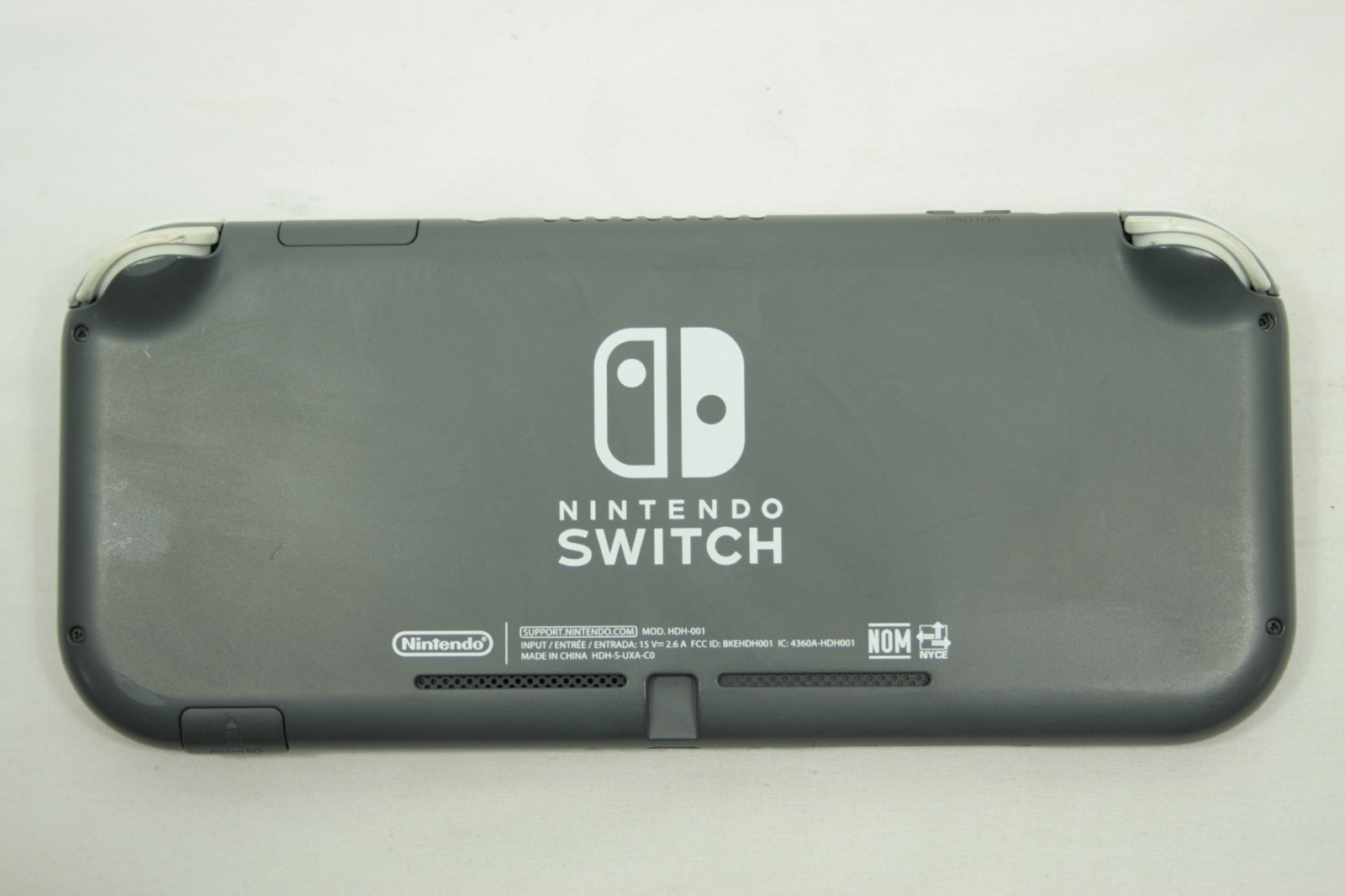 Nintendo Switch Lite Console Zelda Traveler Case Bundle Grey Tested & Working