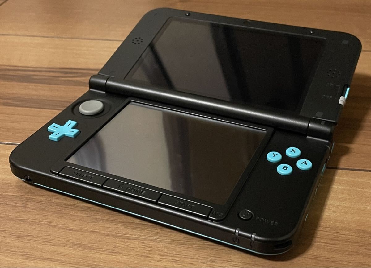 [Tested and Working] Nintendo 3DS LL Limited Pack Turquoise x Black