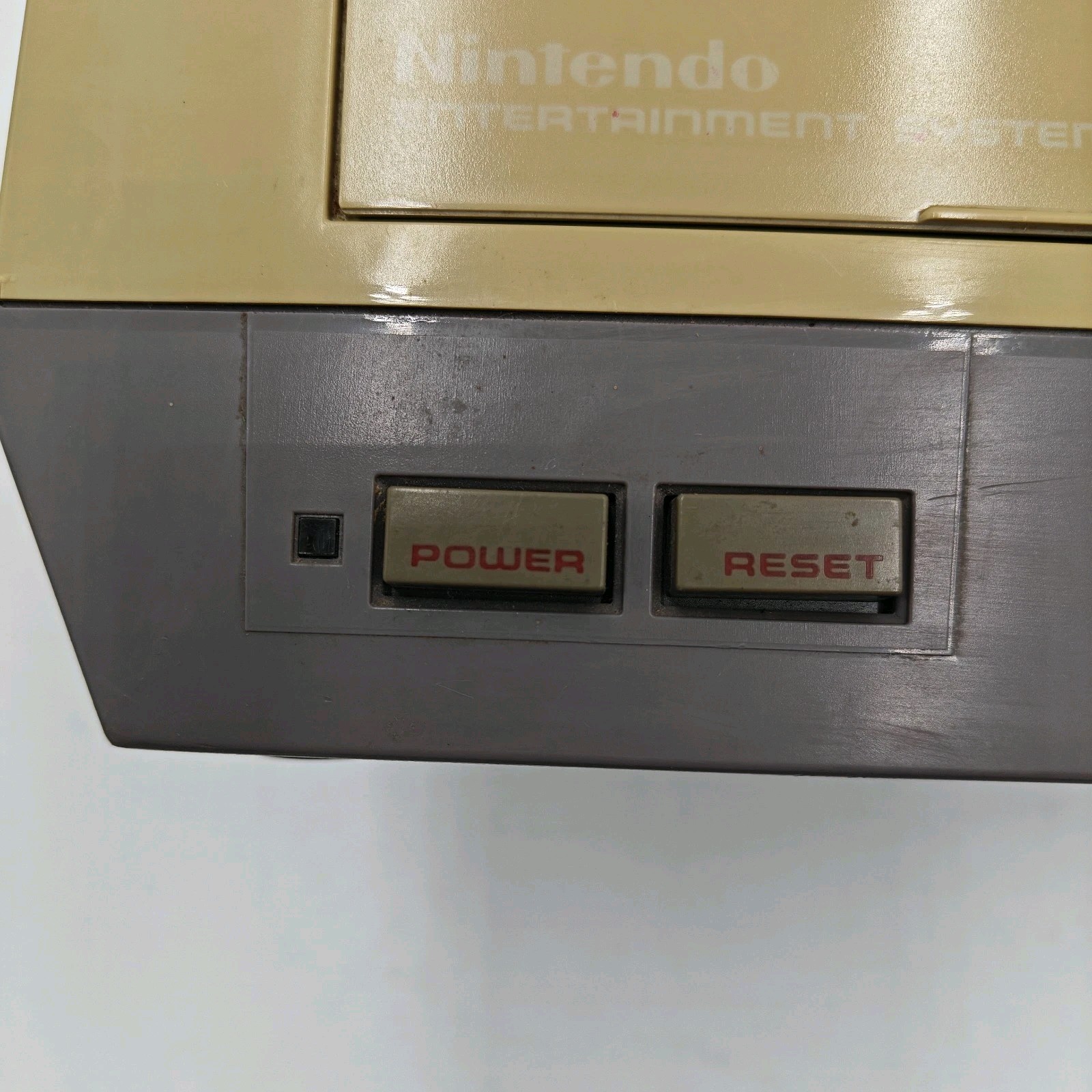 Original Authentic Nintendo NES Console with Cords (AC & AV) OEM Tested Working