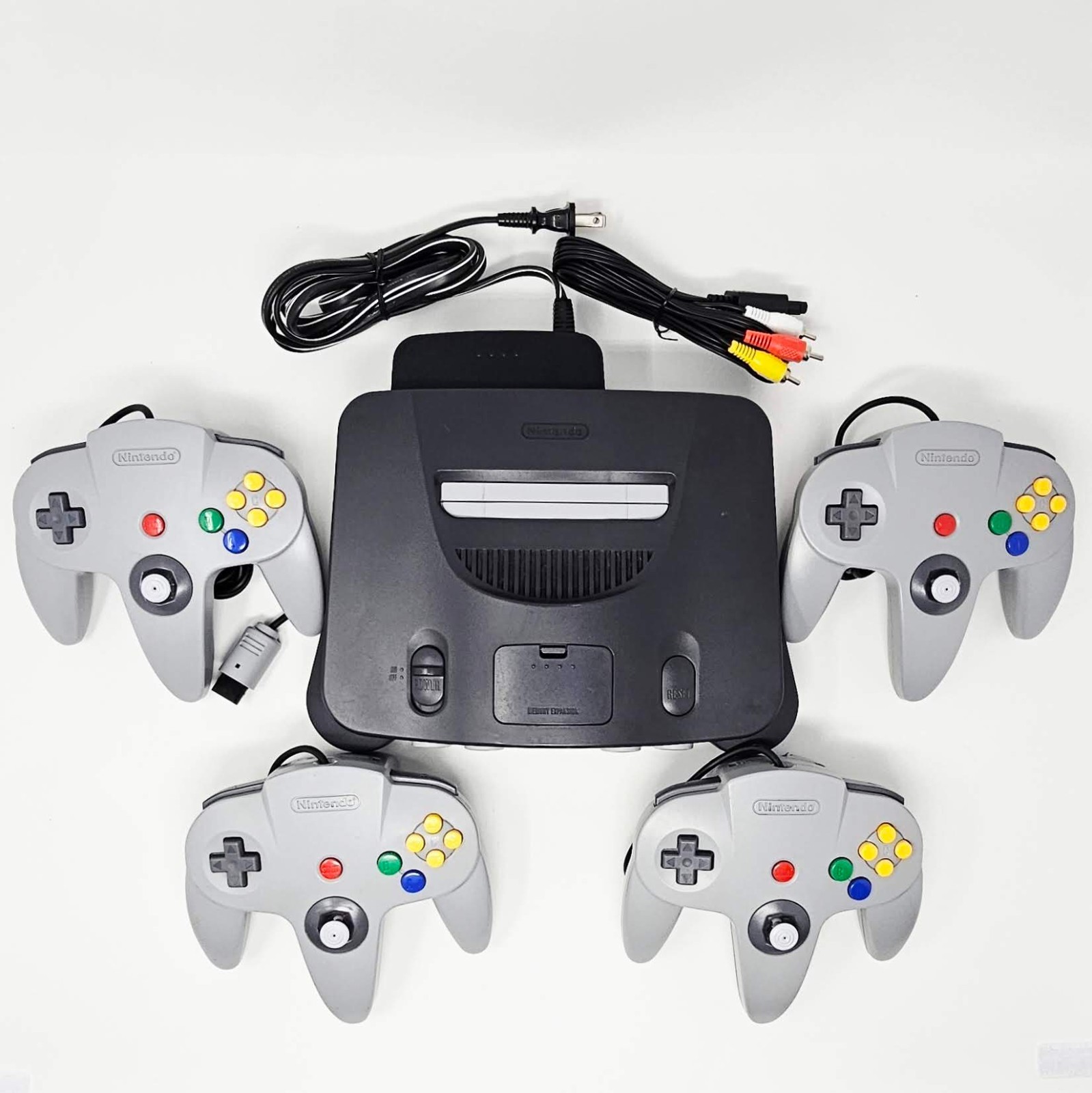 Nintendo 64 Game Console Set – ! PICK HOW MANY CONTROLLERS (OEM ONLY)! (NUS-001)