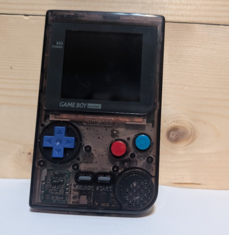 Nintendo Gameboy Pocket IPS Clear Black Laminated Screen