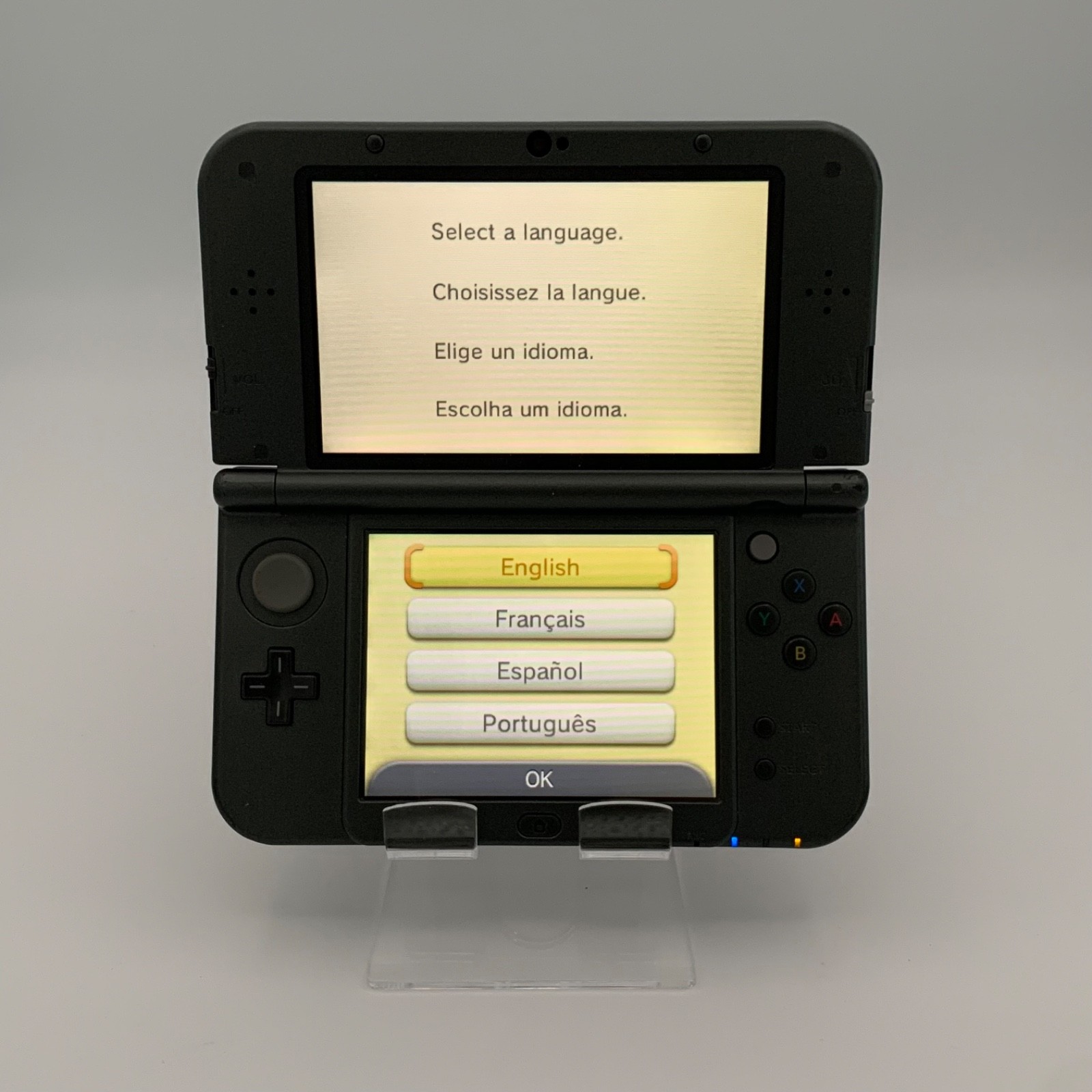 NINTENDO NEW 3DSXL BLACK RED-001: TESTED / WORKING