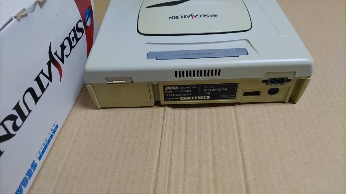 Sega New Saturn Console HST-3220 Working Excellent JAPAN