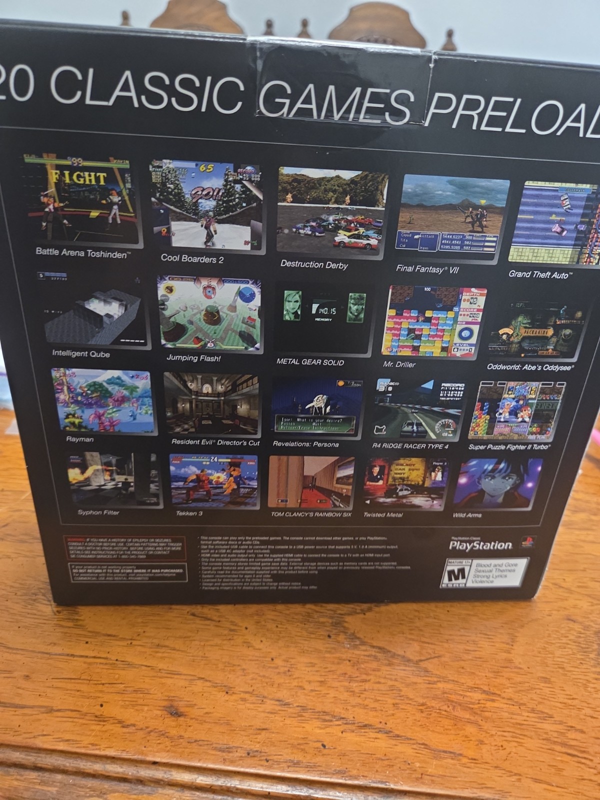 Authentic Sony PlayStation Classic Mini 2018 Edition Video Game Console PS1 New