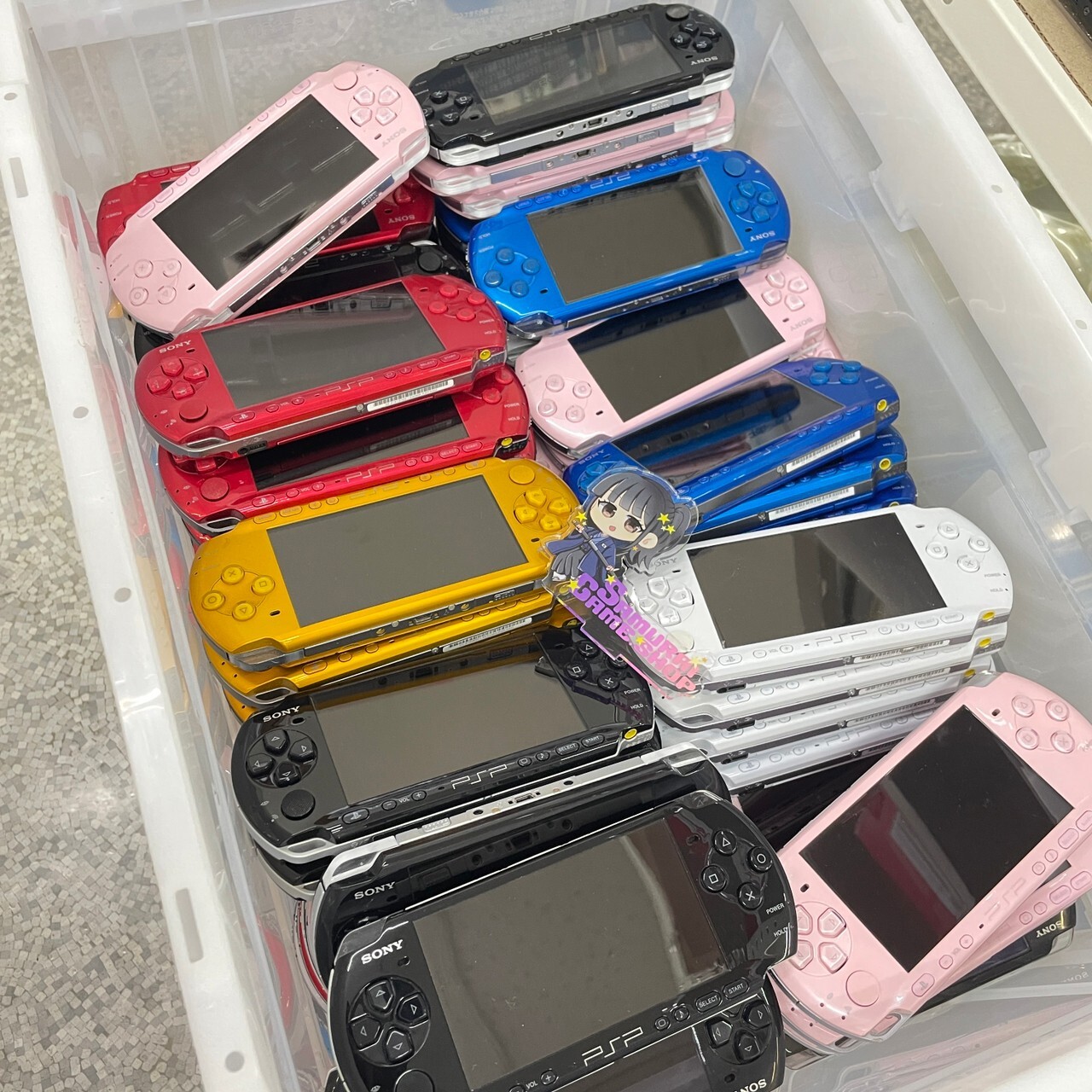 PSP 3000 SONY Playstation Portable Console Charger Battery Random 4 Games+Memory