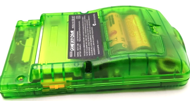 Nintendo Game Boy Color IPS Mod – Custom Translucent Green
