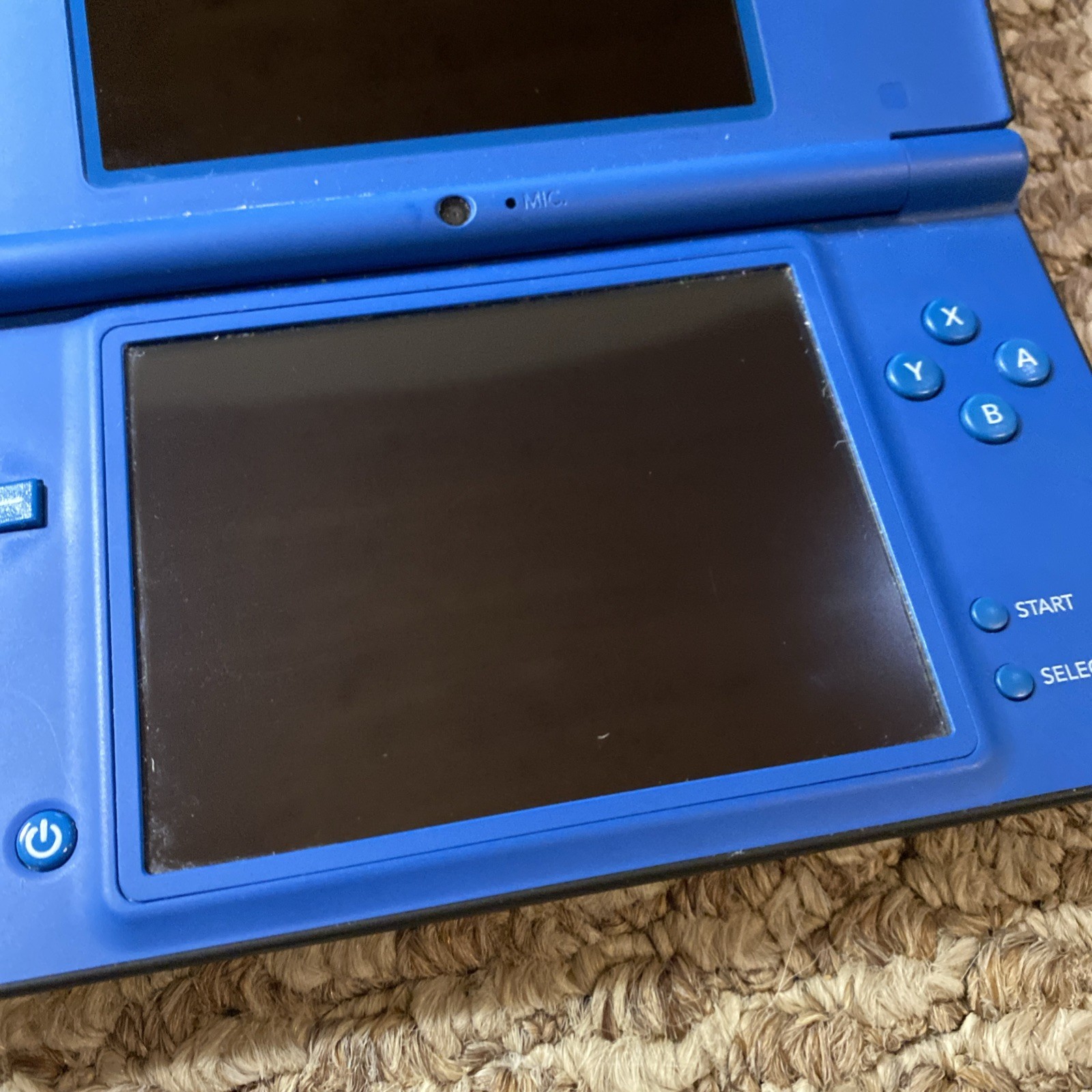 Nintendo DSI XL Blue Handheld Console Wi-Fi Capability w Charger Tested USA