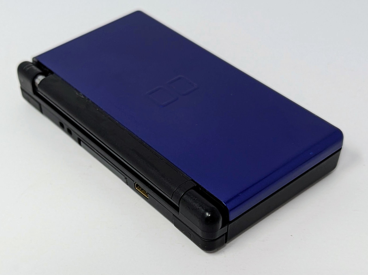 Nintendo DS Lite Cobalt Blue System Bundle w/ Diddy Kong Racing – Broken Hinge