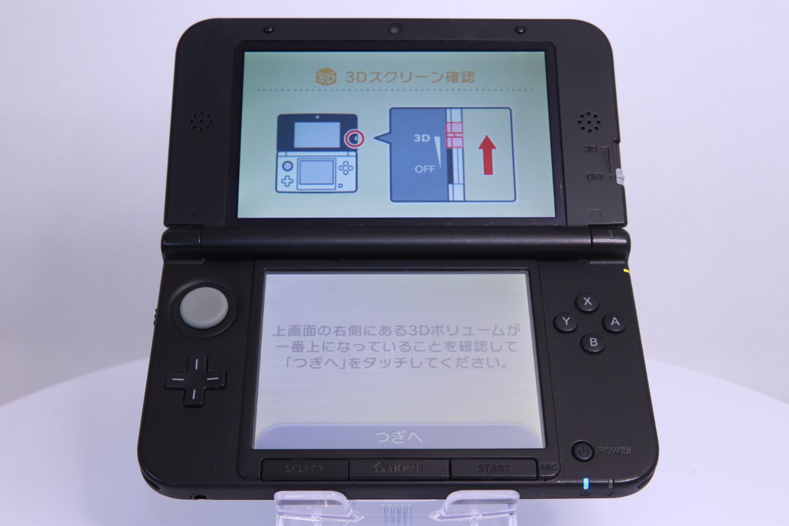 JP Game Nintendo 3DS LL XL Blue Black [Rank :A] Region-locked
