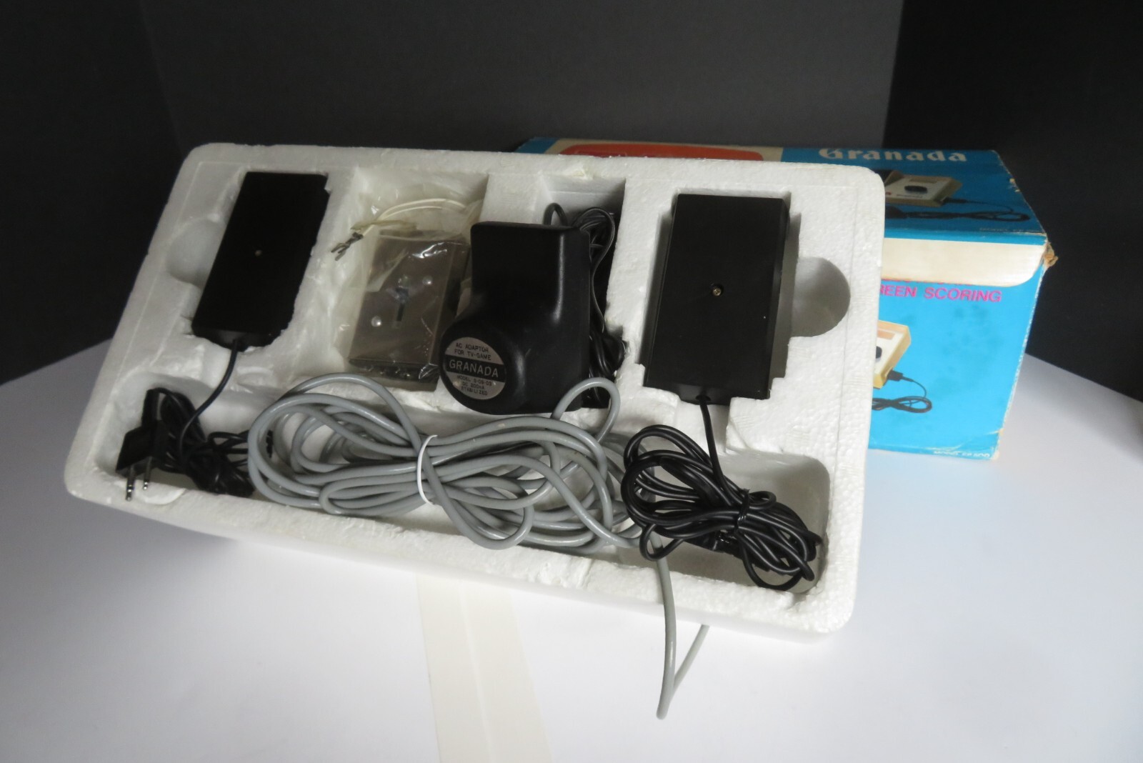 1977 GRANADA® TV GAME Magnavox EP-500 4-in-1 Vid Arcade Game Console TENNIS PONG