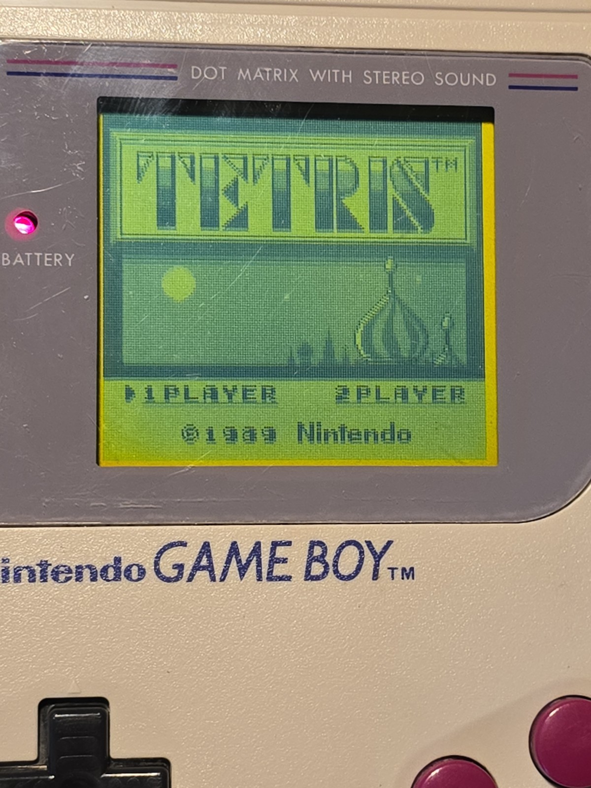 Nintendo Game Boy Original DMG-01 Handheld System with Tetris – No Dead Pixels