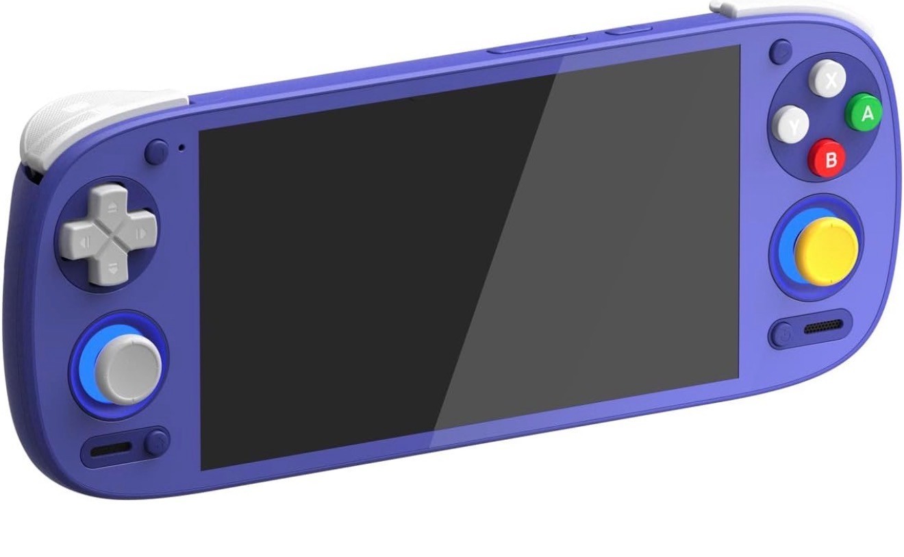 Retroid Pocket 5 | GC Purple | 512GB SD | ES-DE | TPU Grip | Power On & Play!