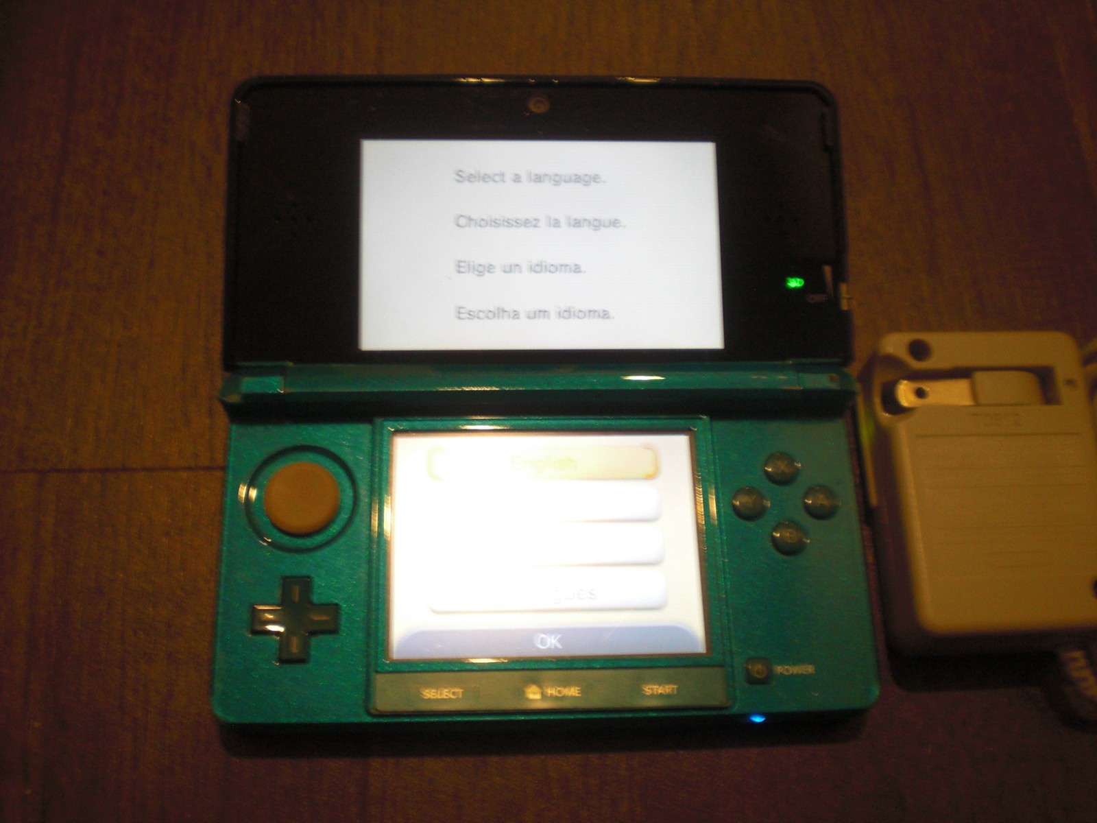 Nintendo 3DS Console Blue Console System US USA Version NTSC TESTED WORKS GREAT