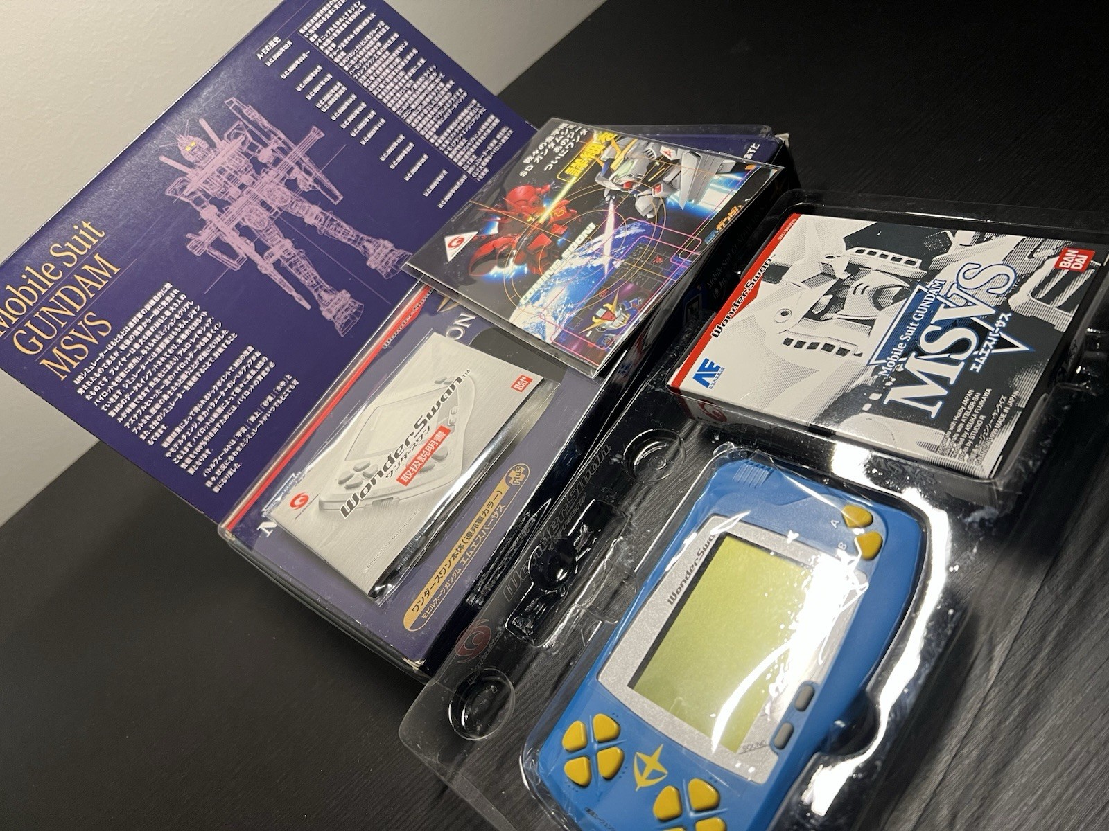 Bandai WonderSwan Gundam MSVS Earth Federation Limited Console CIB US Seller