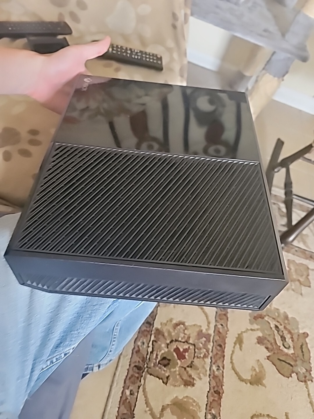 Microsoft Xbox One Black Console Only Model# 1540 UnTested