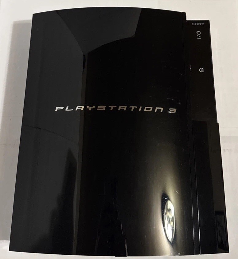 Sony PlayStation 3 CECHB01 20GB Complete w Box PS1 PS2 PS3 Tested 👀 Very Clean