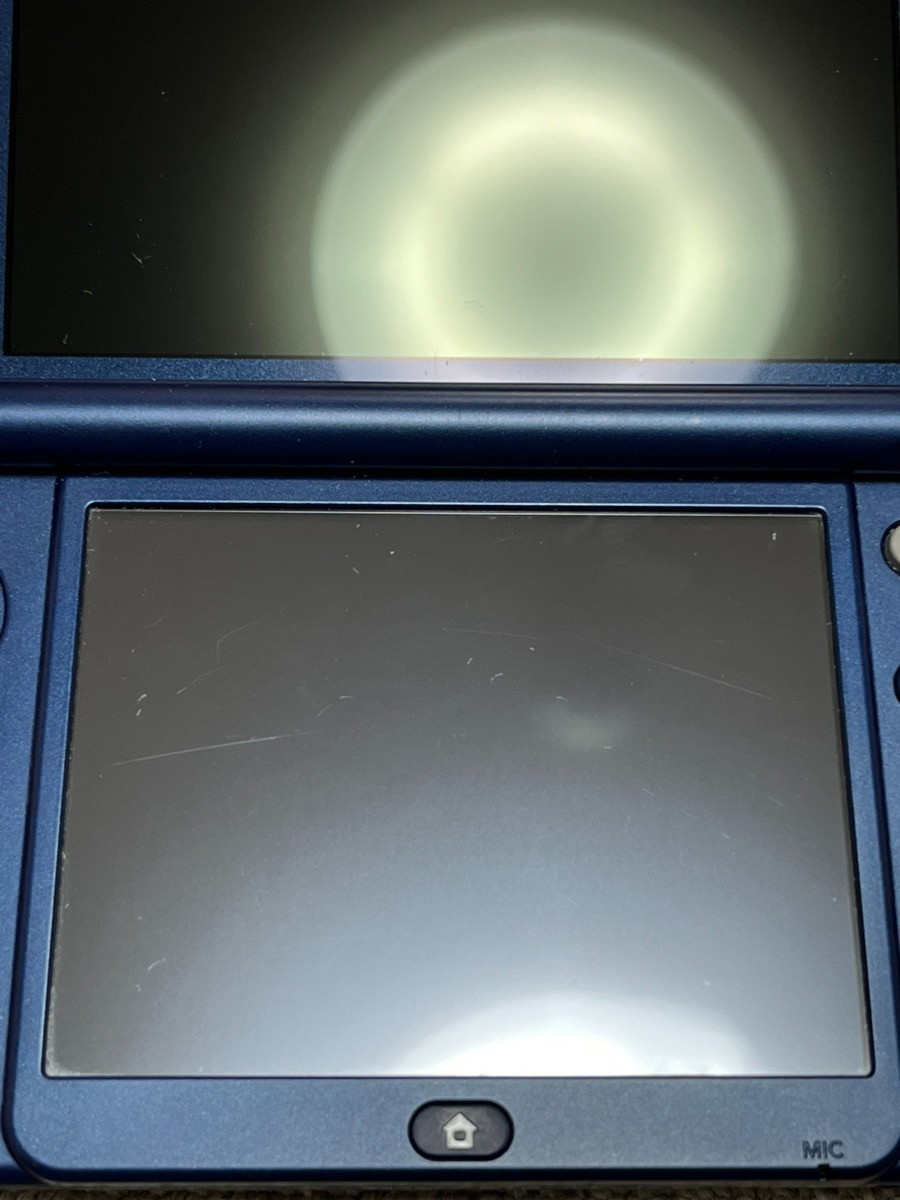 New 3DS LL XL Metalic blue Japan Nintendo Console region Japanese B814