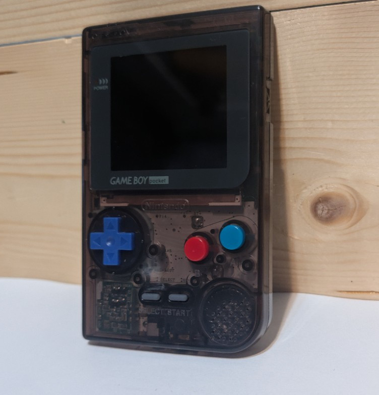 Nintendo Gameboy Pocket IPS Clear Black Laminated Screen