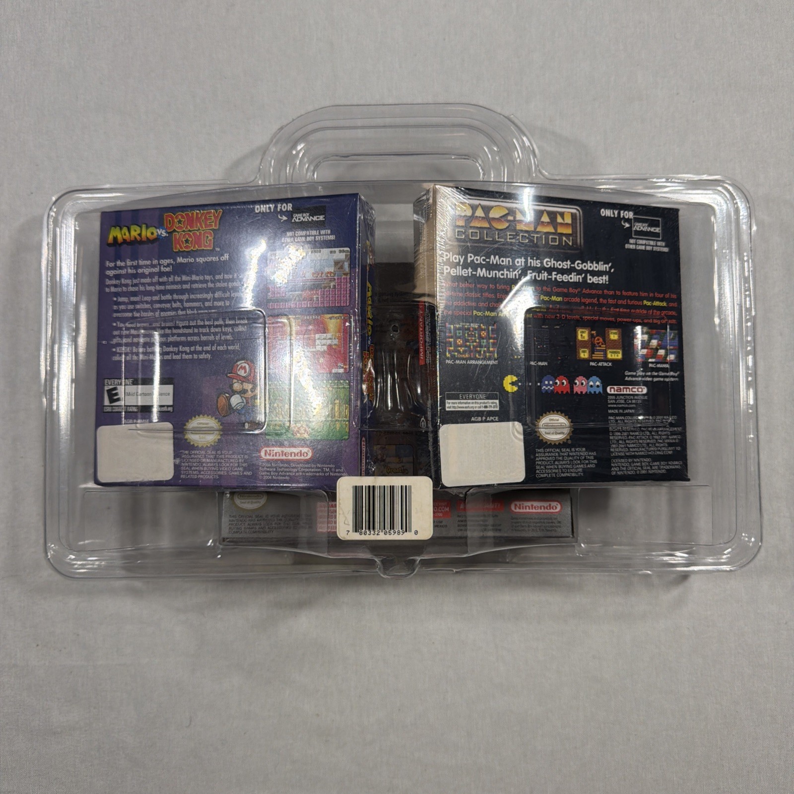SEALED SUPER RARE NEW Nintendo Game Boy Advance SP Gamer Value Pack