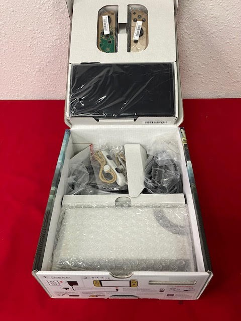 Nintendo Switch OLED Special ZELDA Edition Original Box Dock Controller NO GAME