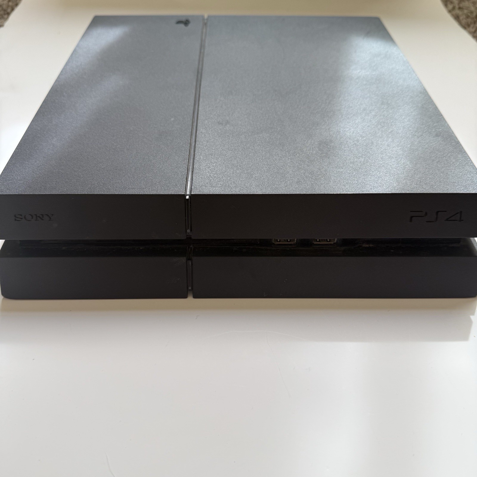 Sony PlayStation 4 PS4 500GB Black Console Factory Reset Tested W/ Power & HDMI